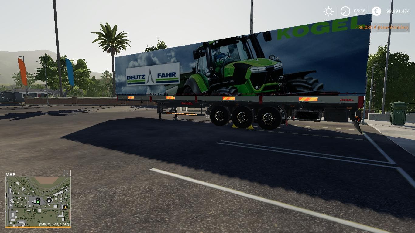 Deutz-Fahr KOGEL AUTOLOADER TRAILER