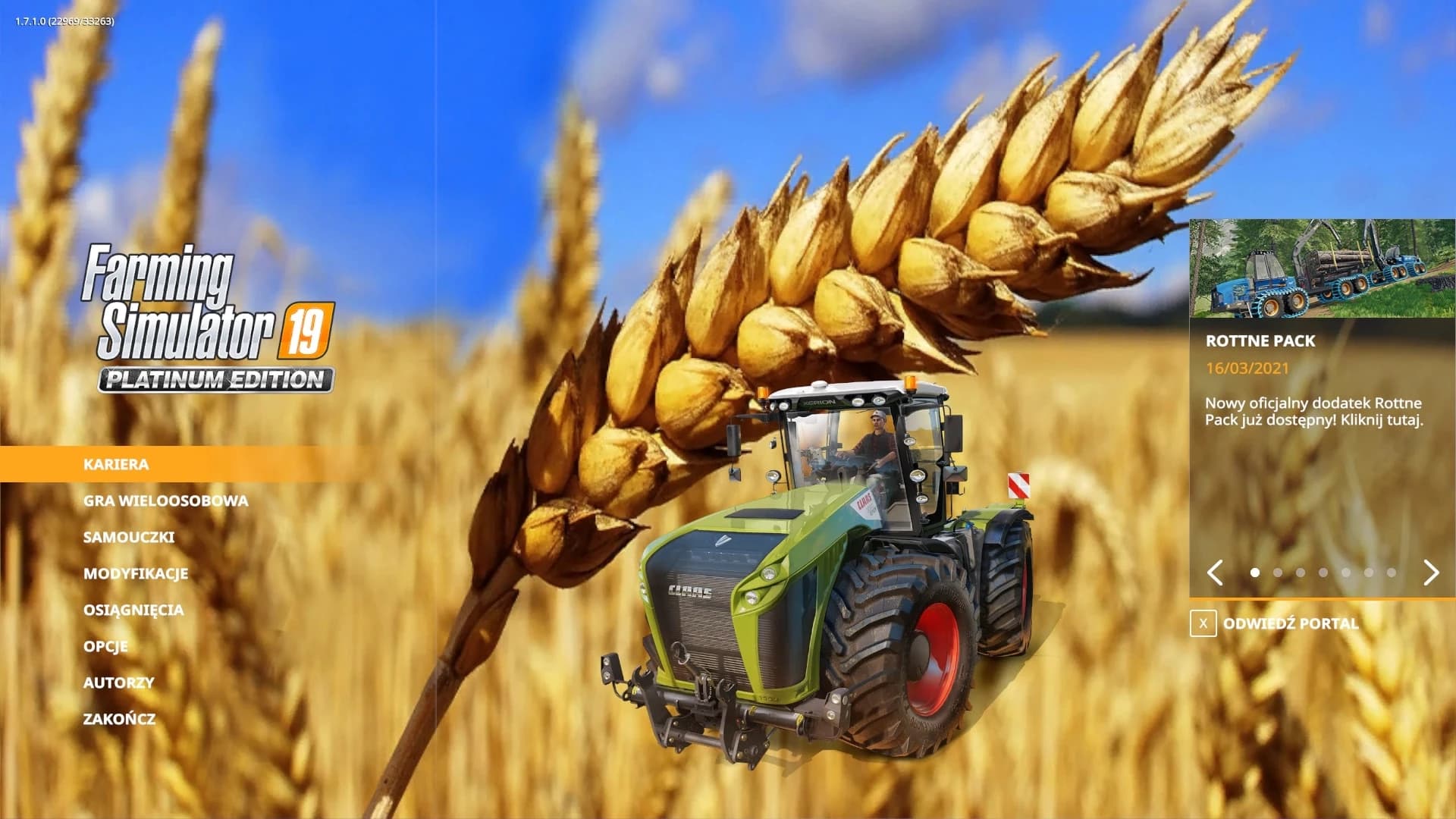 FARMING SIMULATOR 2008/2009 MENU + MUSIC