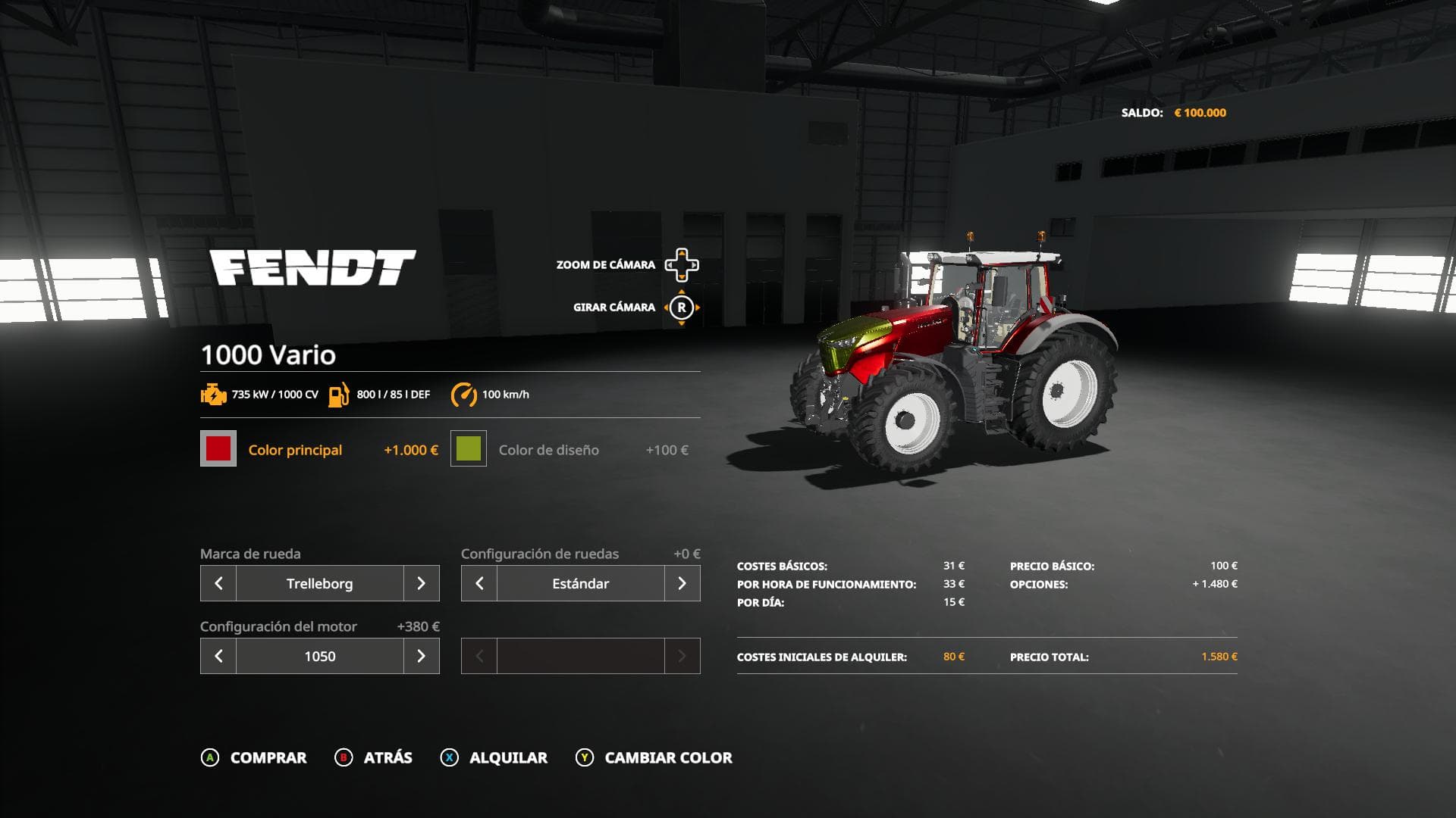 FENDT 1000 VARIO BY RYC