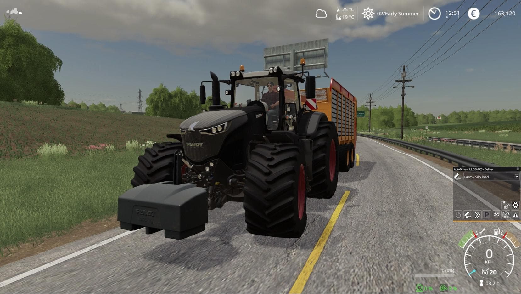 FENDT 1050 WITH GEARSHIFT SOUND