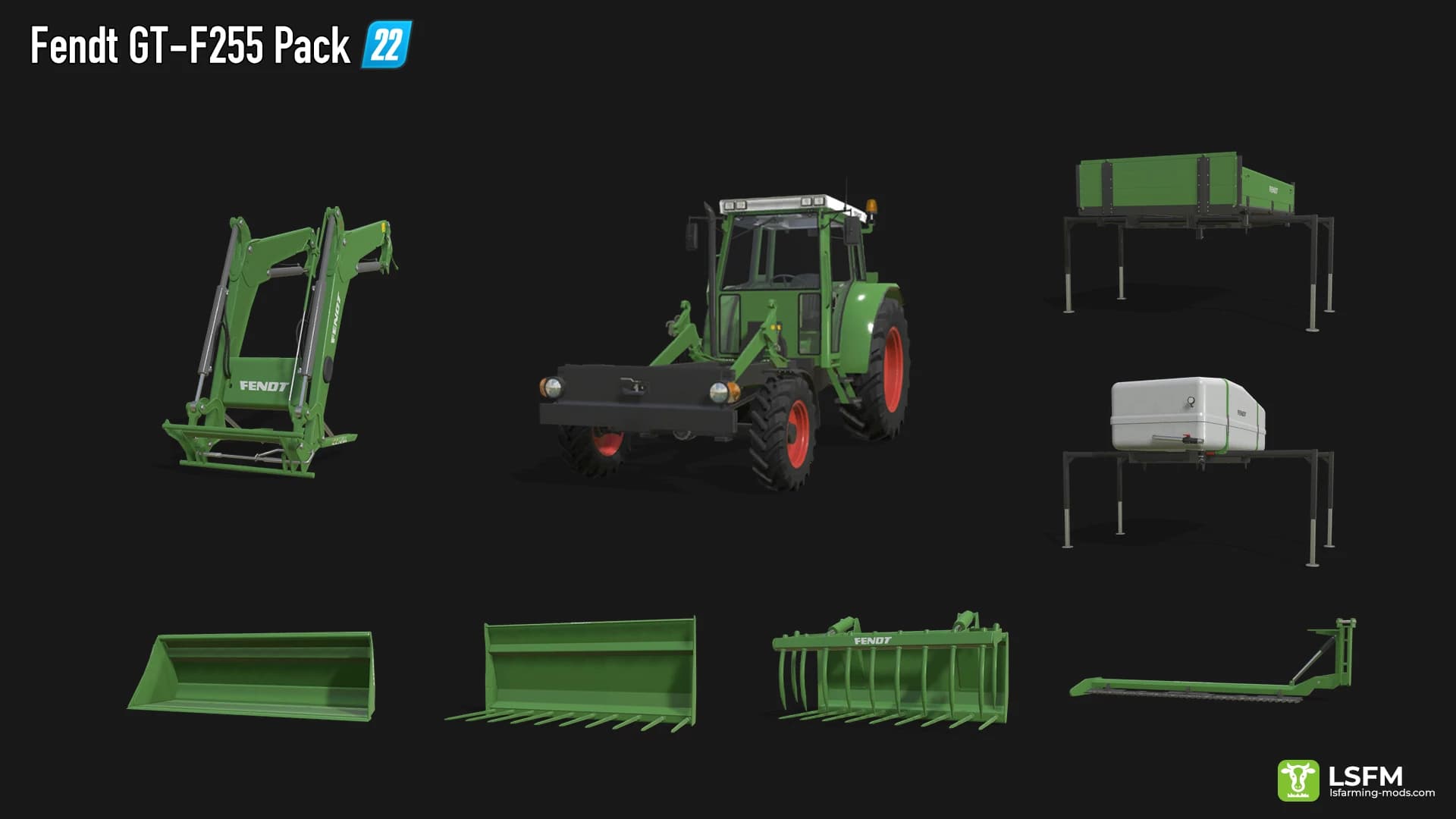 FENDT F255GT PACK