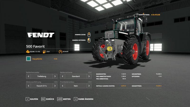 FENDT PACK