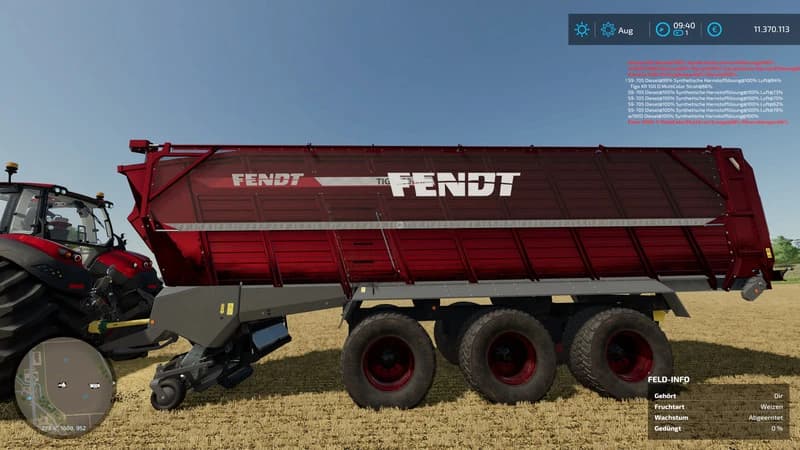 FENDT TIGO XR100 MULTICOLOR