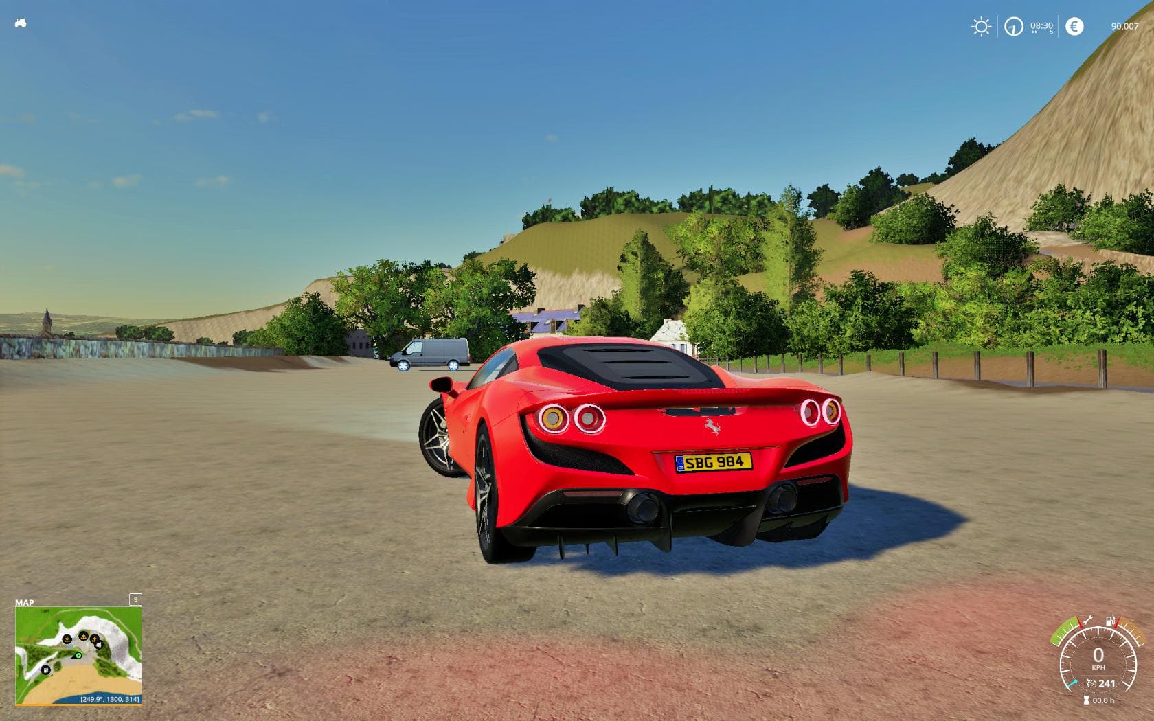 FERRARI F8 TRIBUTO FS19