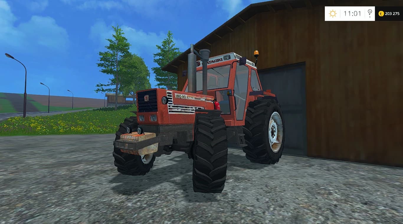 FIATAGRI 180 90 DT 4WD TURBO RED