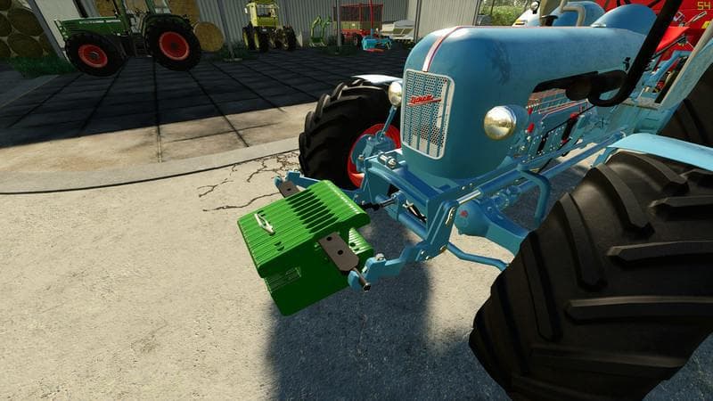 FIELD RAIL WITH WEIGHTS