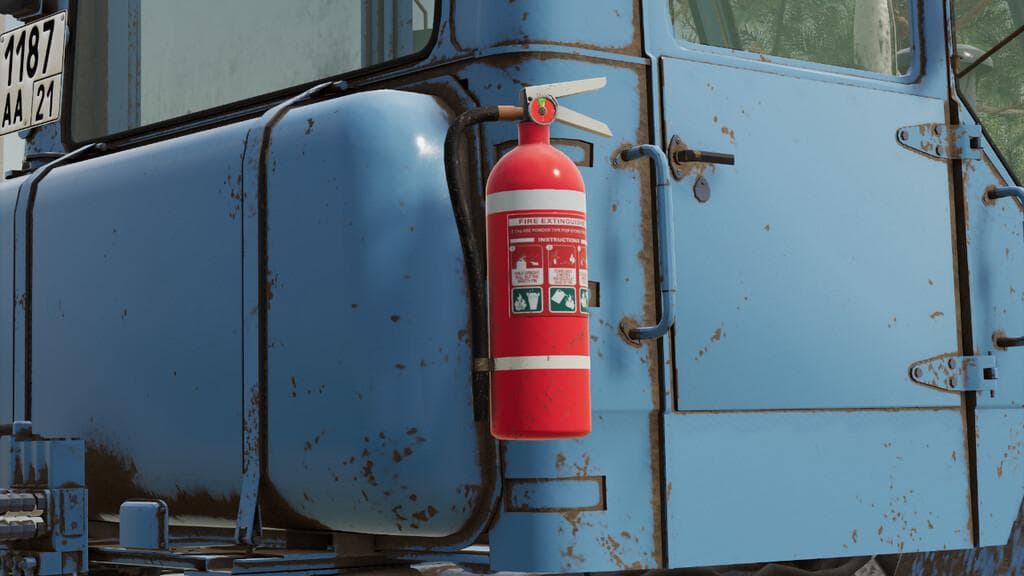 FIRE EXTINGUISHER (PREFAB)