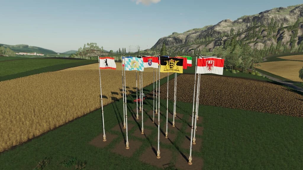 FLAGS OF GERMAN FEDERAL STATES PREFAB