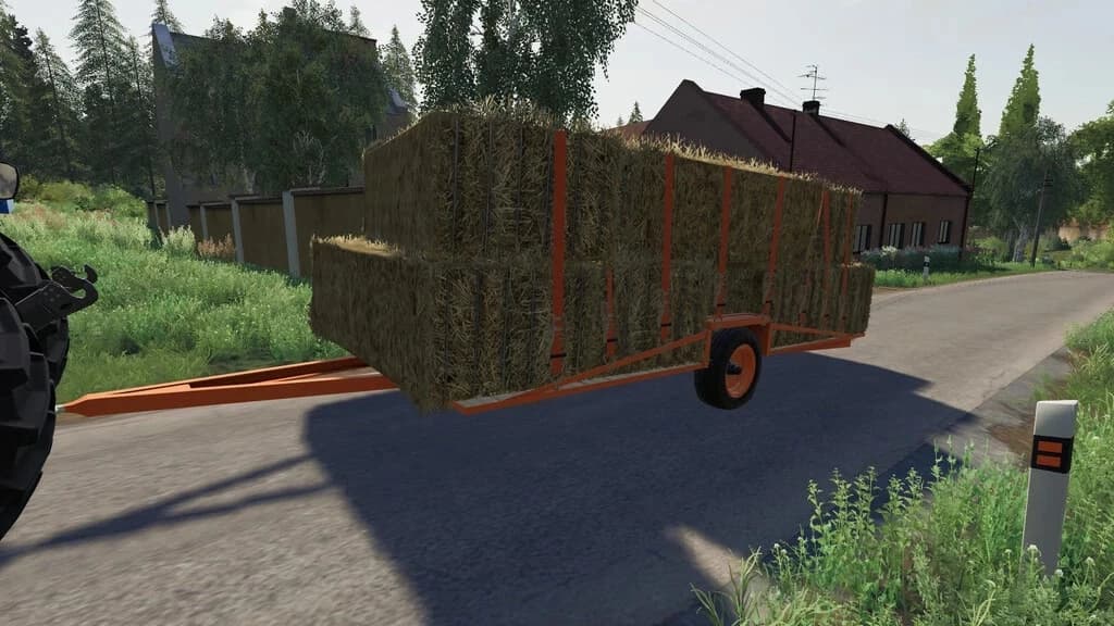 FLAT BALE TRAILER