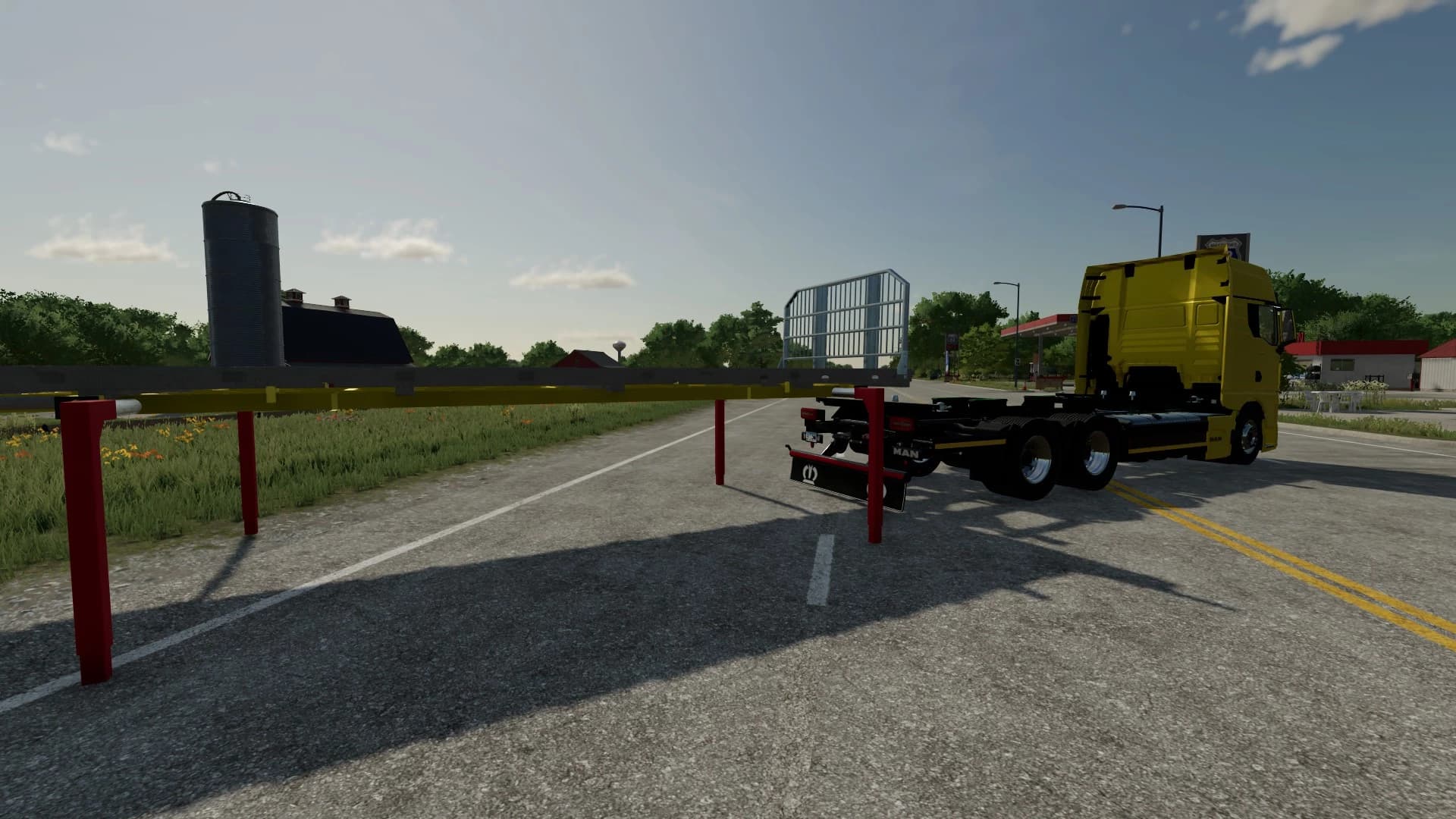 FLATBED AUTOLOAD FOR THE MAN TGX 2020 ADDON PACK