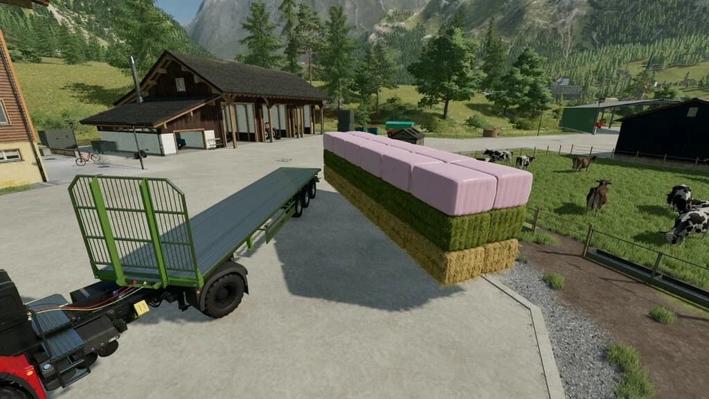 FLIEGL FLATBED SEMITRAILER
