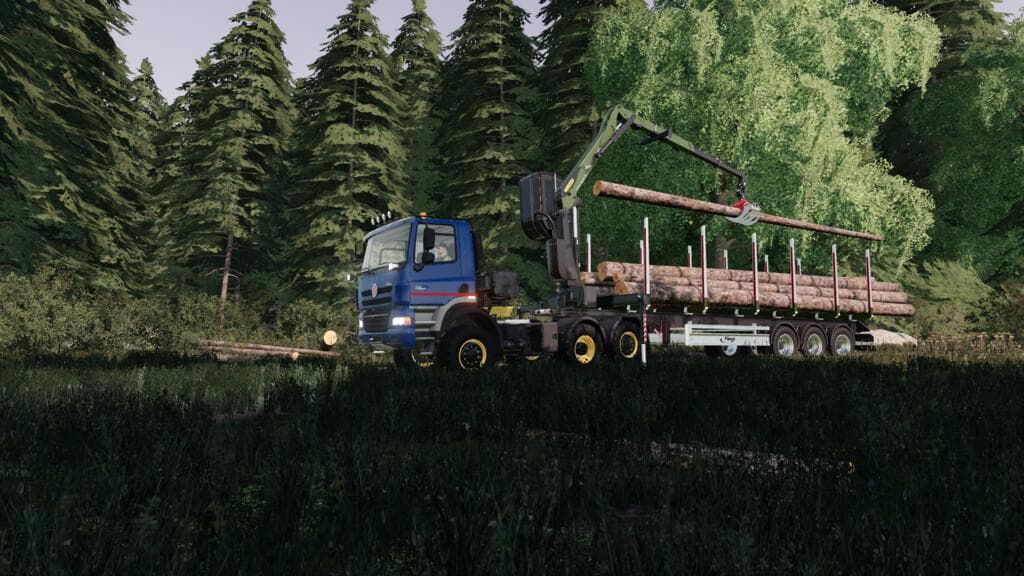 FLIEGL TIMBER-RUNNER Z-CRANE PACK