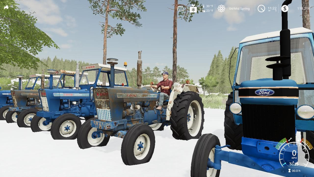 FORD 7000 NA WORN