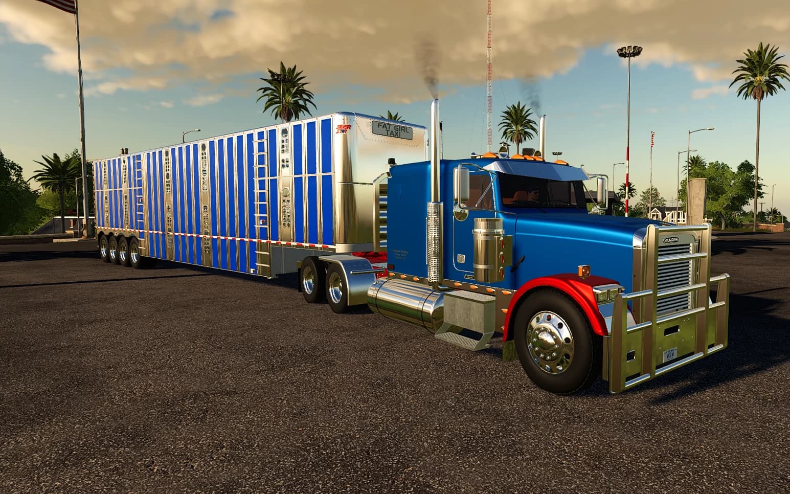 FREIGHTLINER CLASSIC FLD 120 FLAT TOP