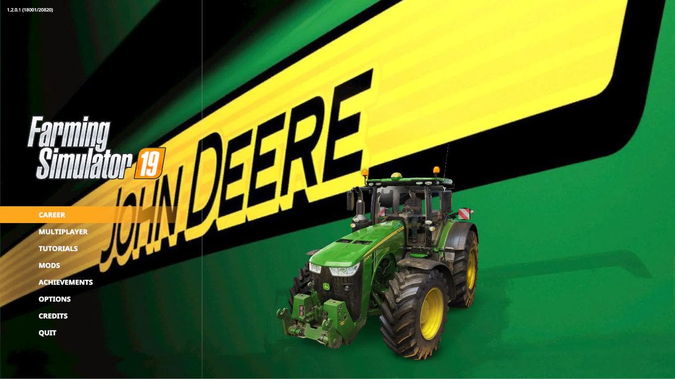 FS19 JOHN DEERE MENU BACKGROUND