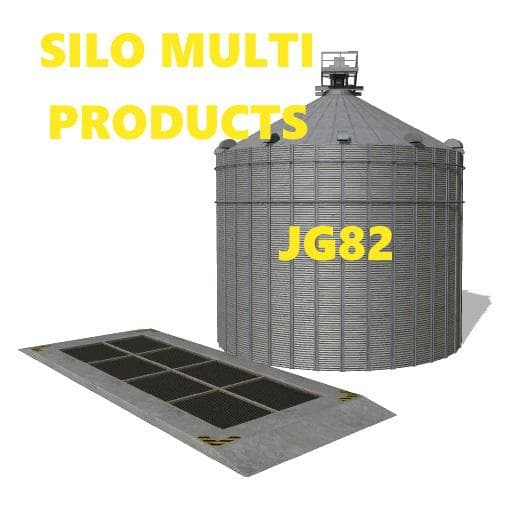 FS19 Main Silo Multi Products