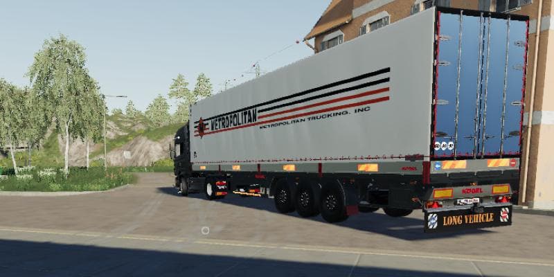 FS19 ROAD TRAILER metropolitan