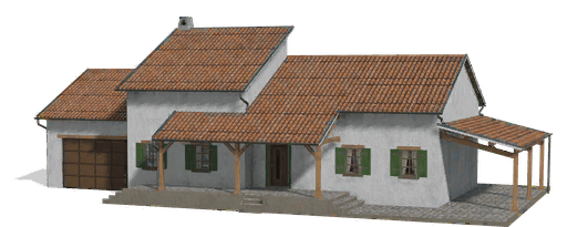 Farmhouse from the FR map with deco