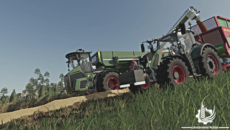 Fendt 700 Vario By Contractor Westfalen