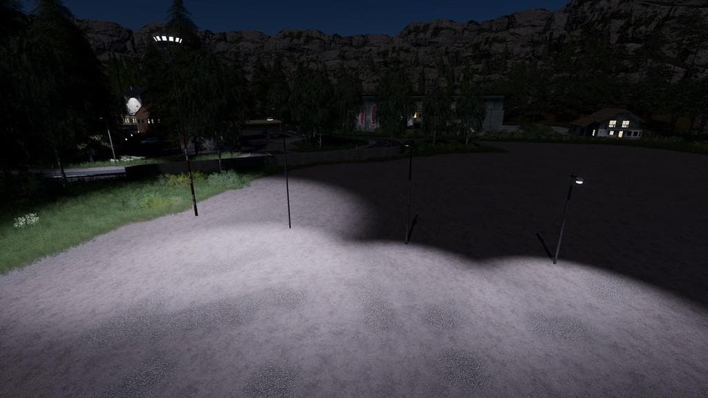 Floodlight And Streelights Set