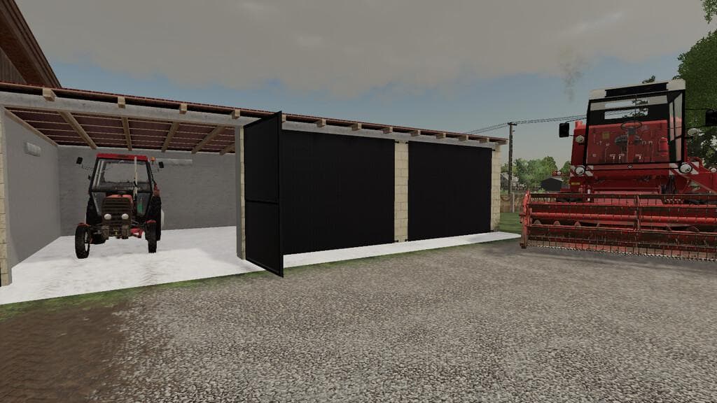 GARAGE FOR MACHINES 13.26X7
