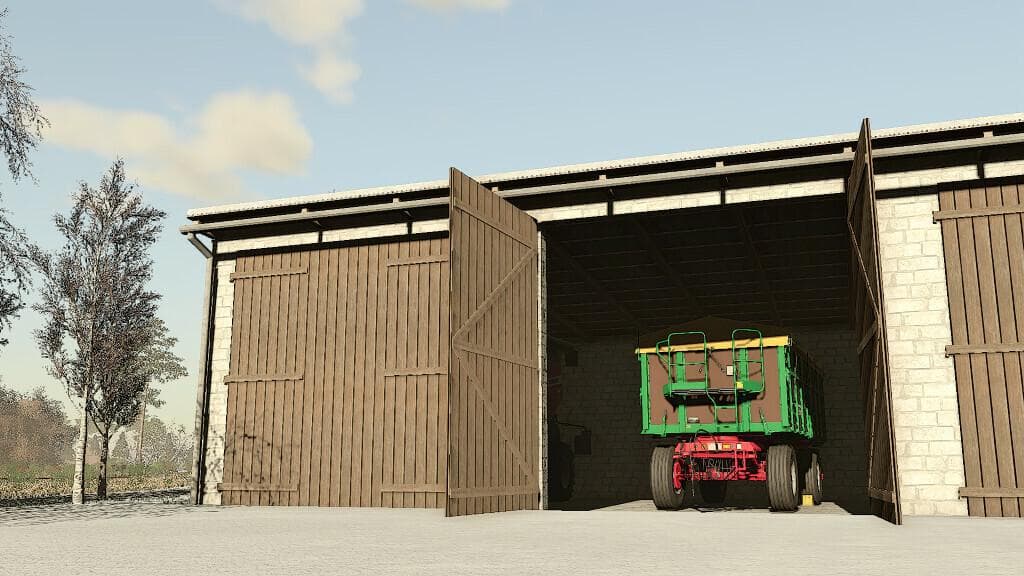 GARAGE FOR MACHINES