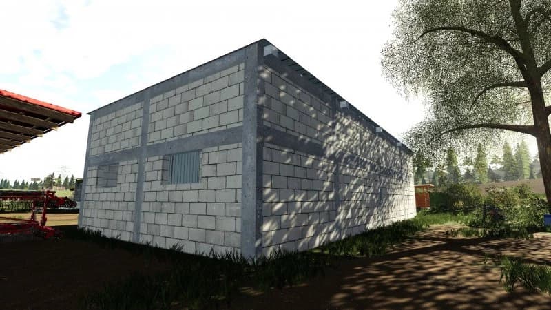 GARAGE FOR MACHINES