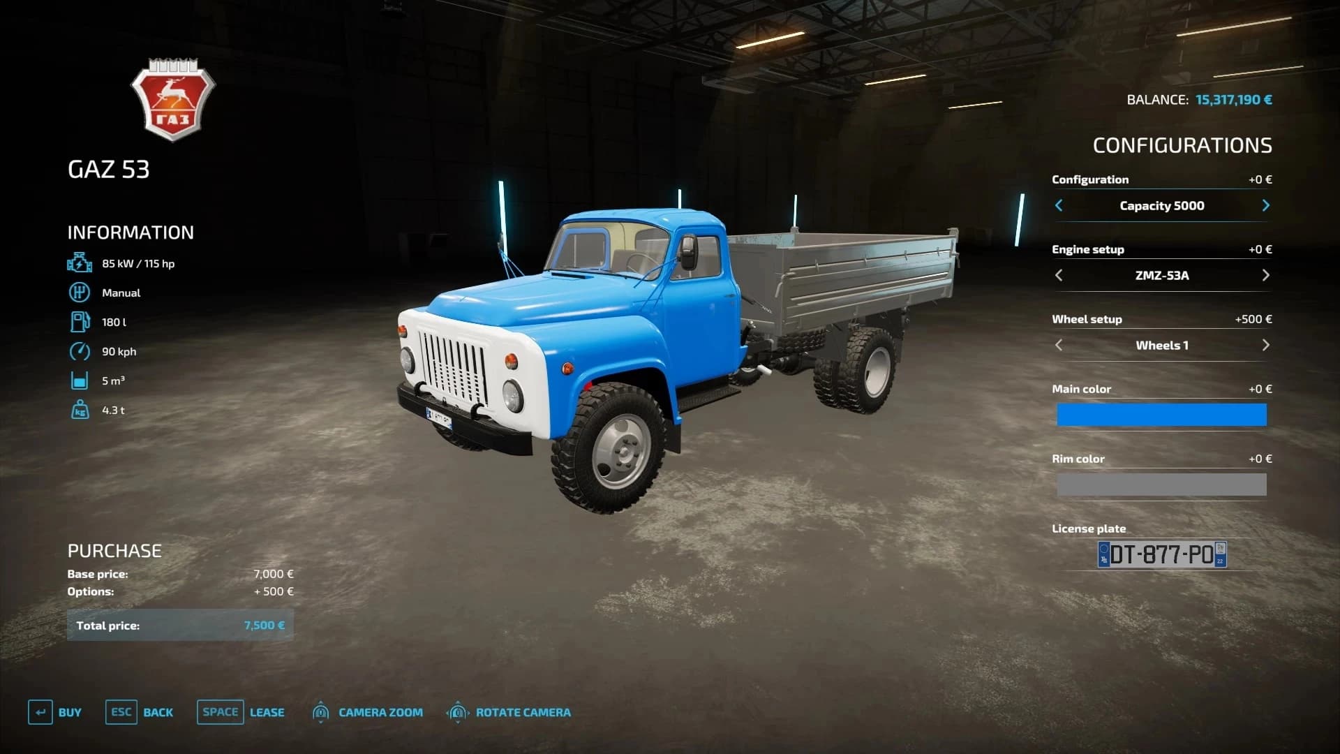 GAZ-53 ALTERATION
