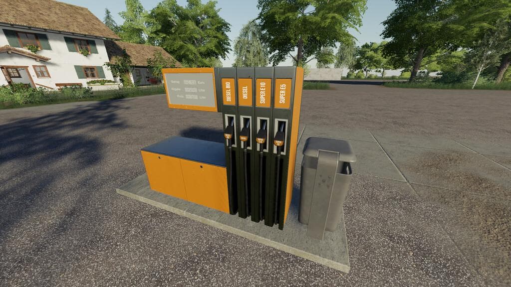GERMAN GAS STATION