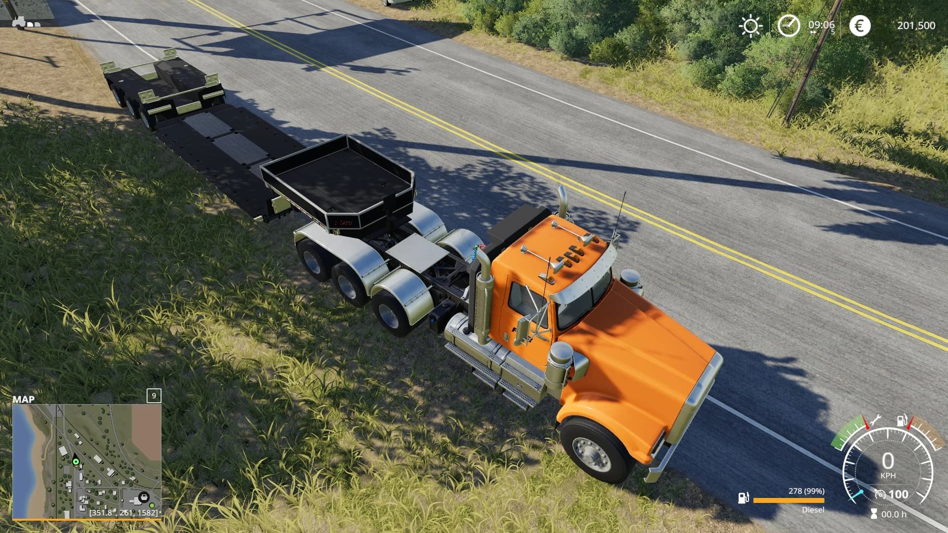 GIANTS HAULER TRUCK 1 + LOWBED GOOSENECK