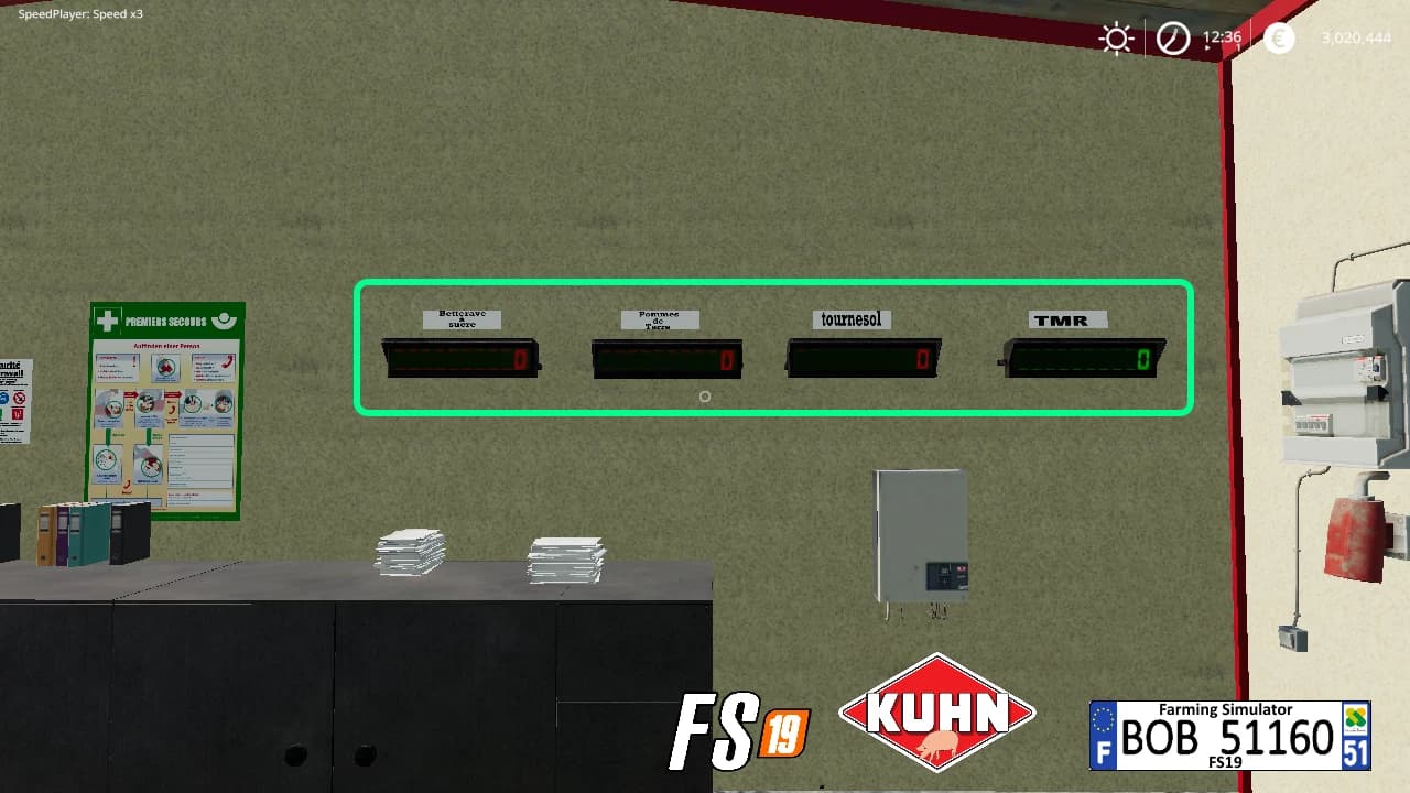 GLOBALCOMPANYPLACEABLE KUHN FEEDMIXER BY BOB51160
