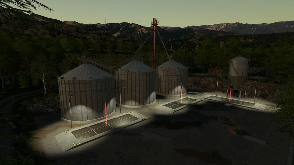 GRAIN SILO SET WITH MULTIFRUIT