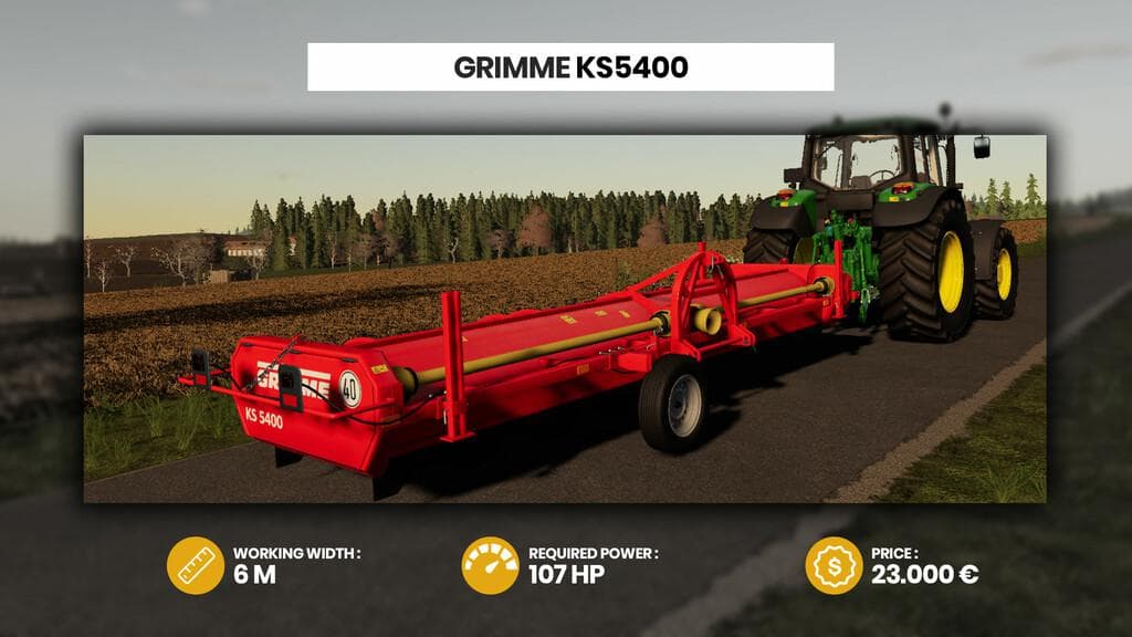 GRIMME KS 5400