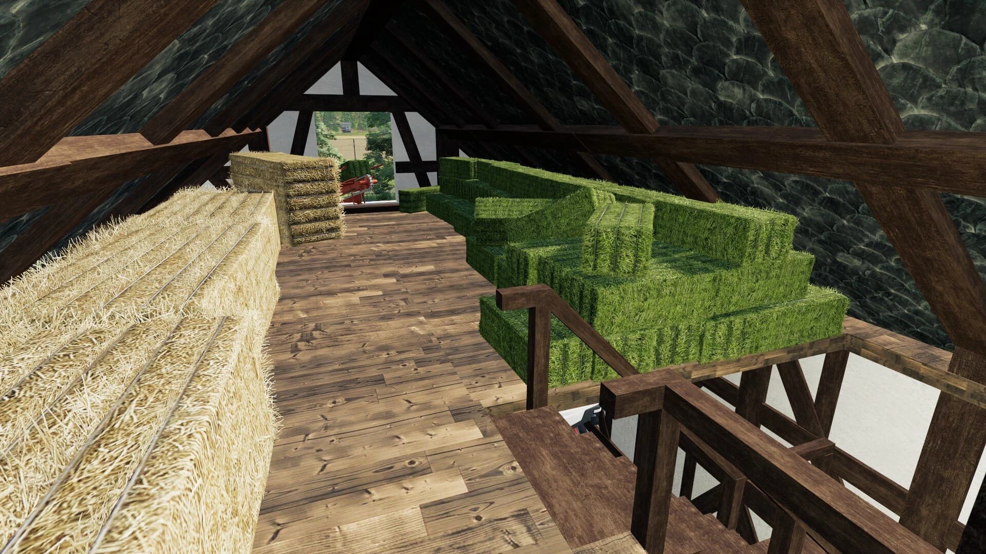 HALF TIMBERED BARN
