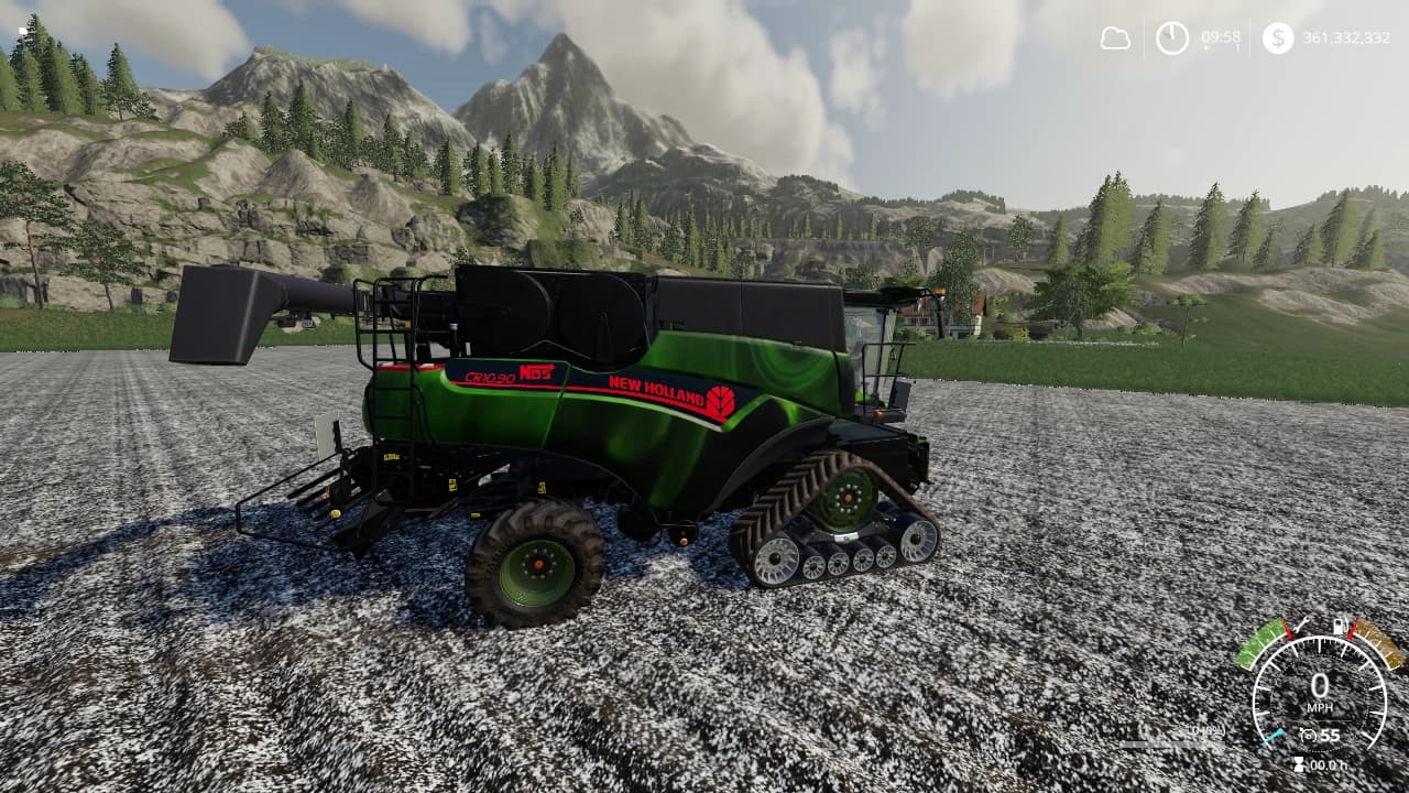 HARDCORE NEW HOLLAND EAGLE355TH HARVESTER
