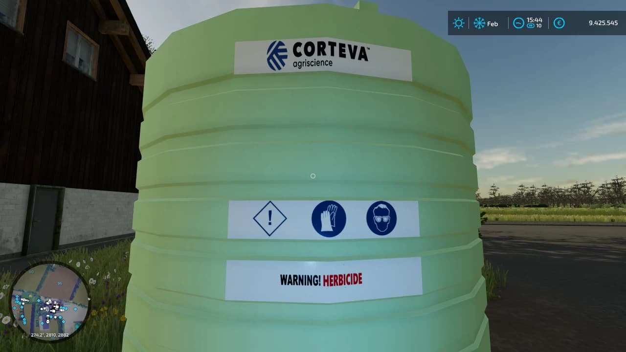 HERBICIDE TANK