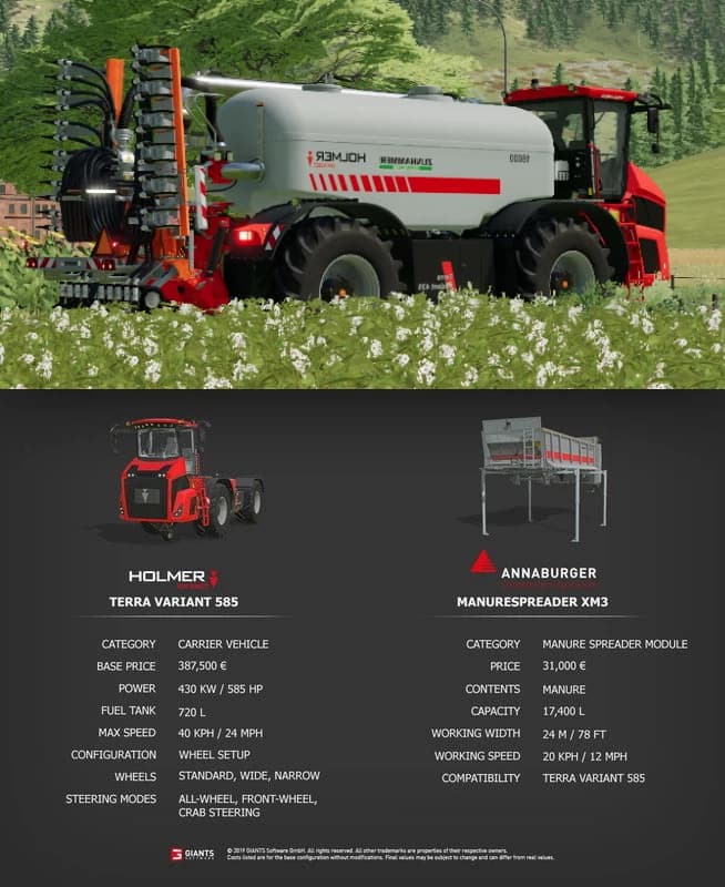 HOLMER TERRA VARIANT DLC 2022