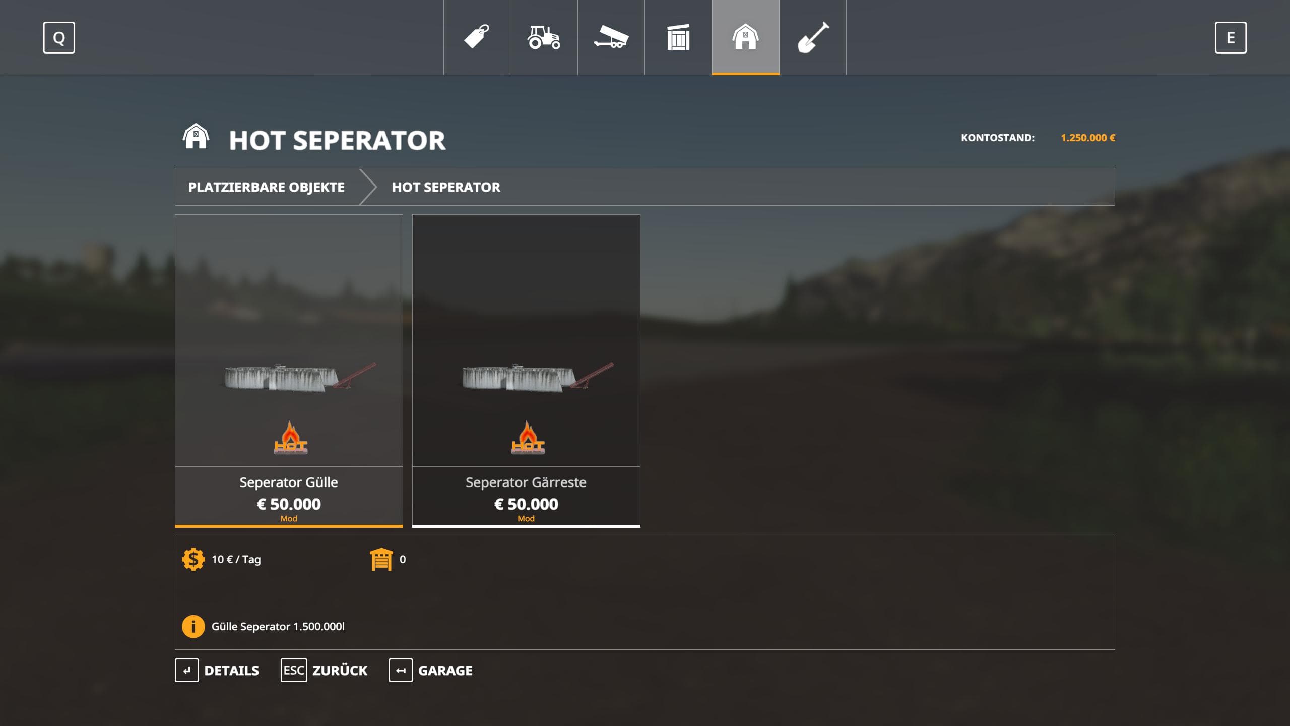 HOT SEPERATOR