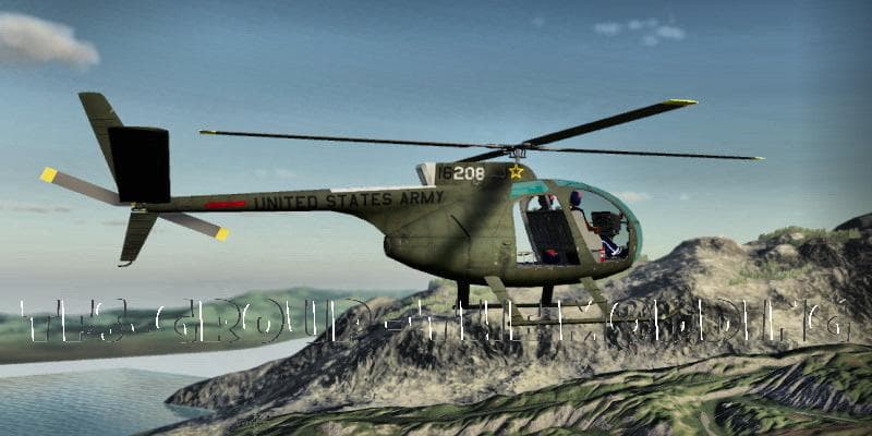 HUGHES OH-6 CAYUSE