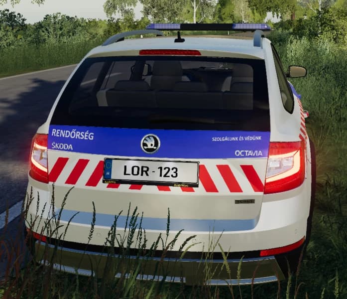 HUNGARIAN POLICE SKODA OCTAVIA