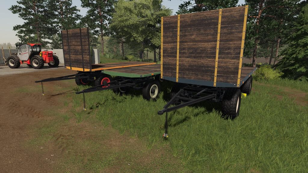 HW80 BALE TRAILER