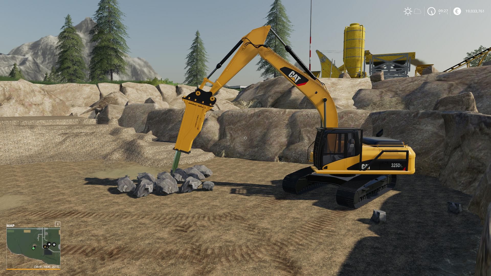 HYDRAULIC HAMMER FOR CAT 325D-L