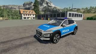 HYUNDAI KONA RADIOWOZ POLICYJNY