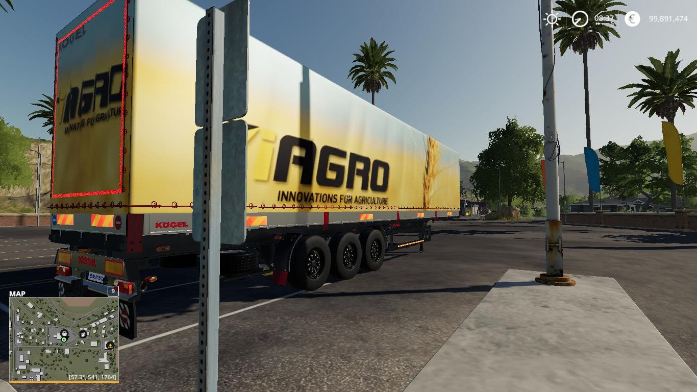 IAGRO KOGEL AUTOLOADER TRAILER
