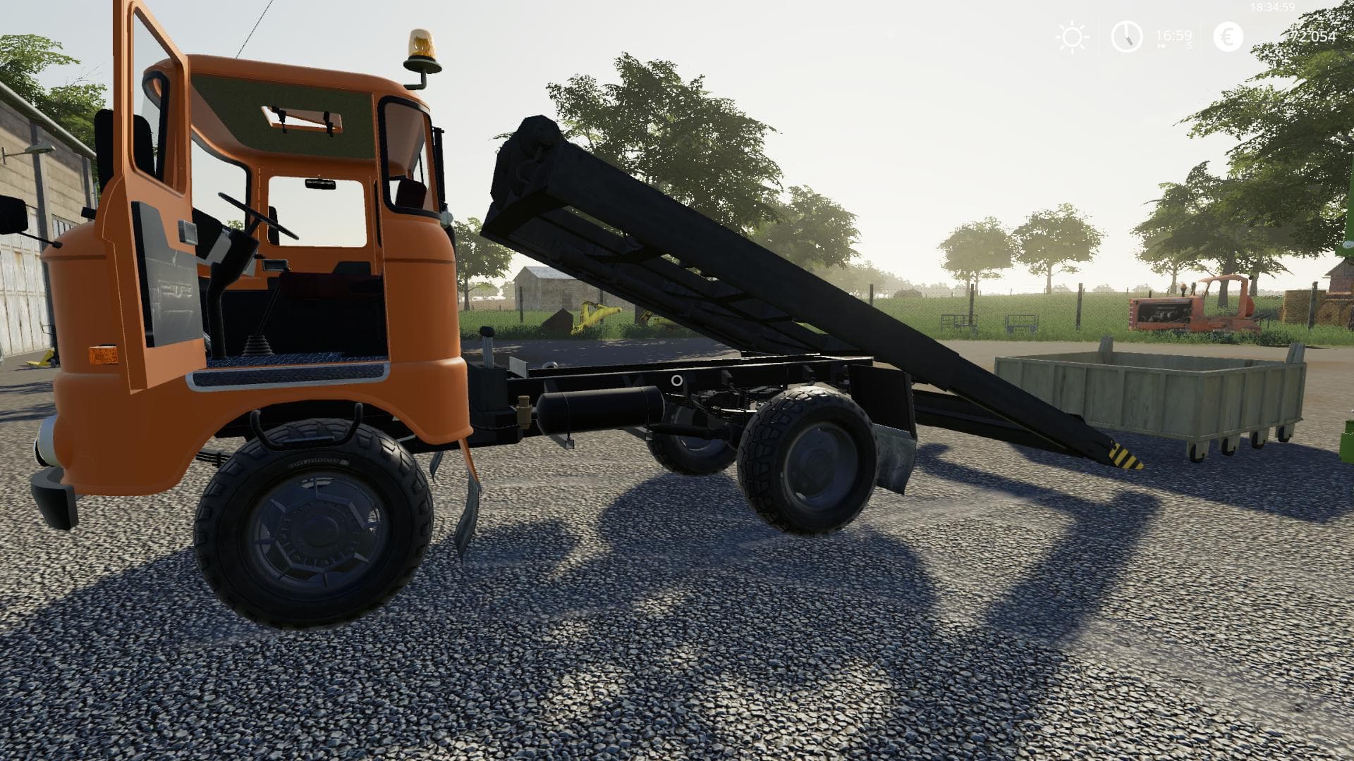 IFA W50 CONTAINERAUFBAU