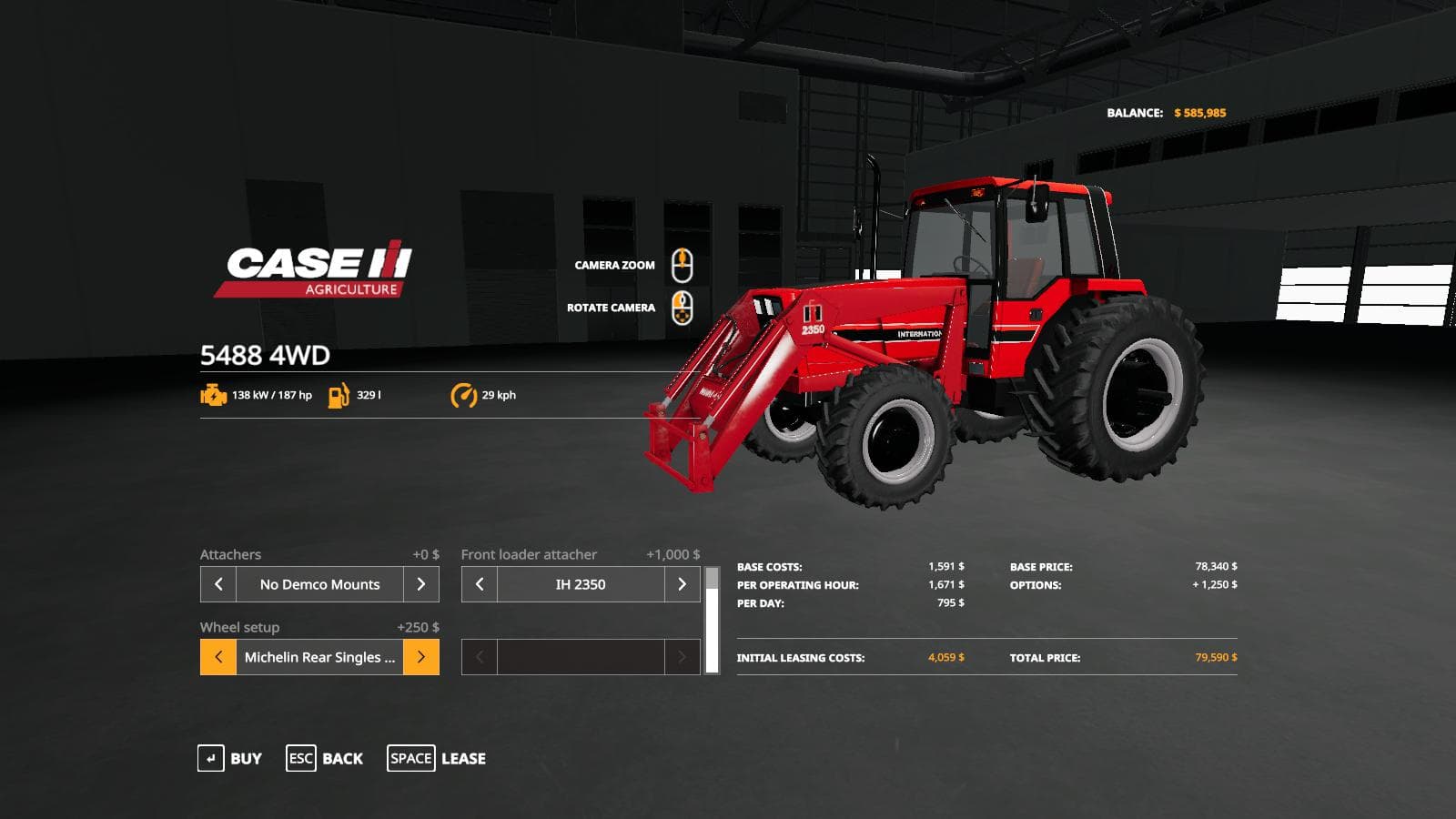 INTERNATIONAL 5488 4WD