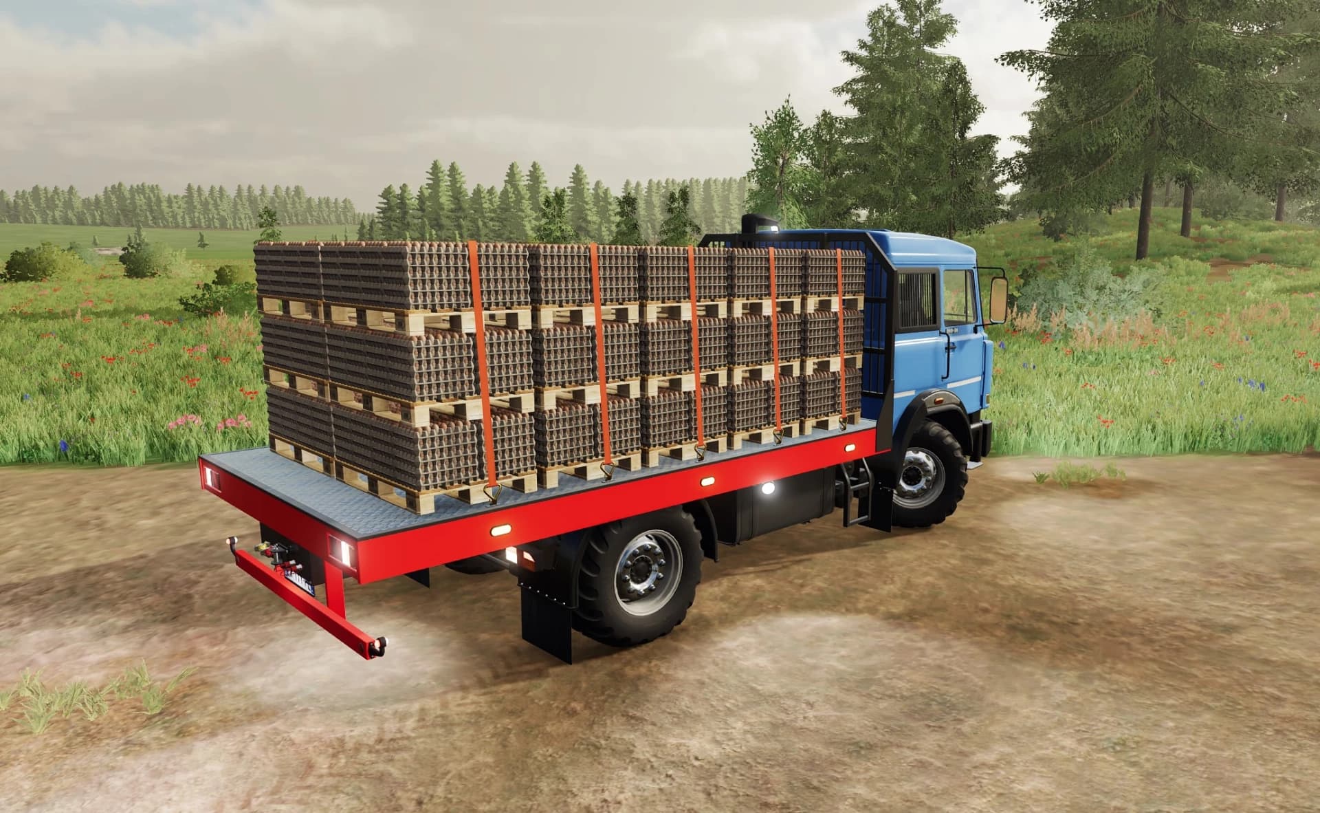 IVECO 190-38 FLATBED AUTOLOAD