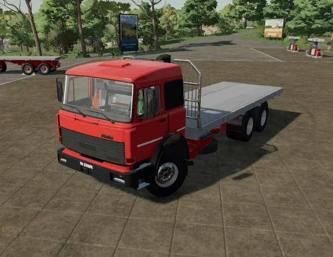 IVECO 240 WITH PLATFORM NO AUTOLOAD
