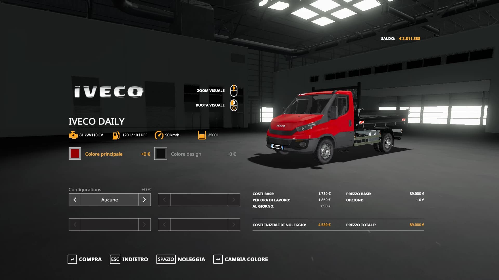 IVECO DAILY BENNE SDM