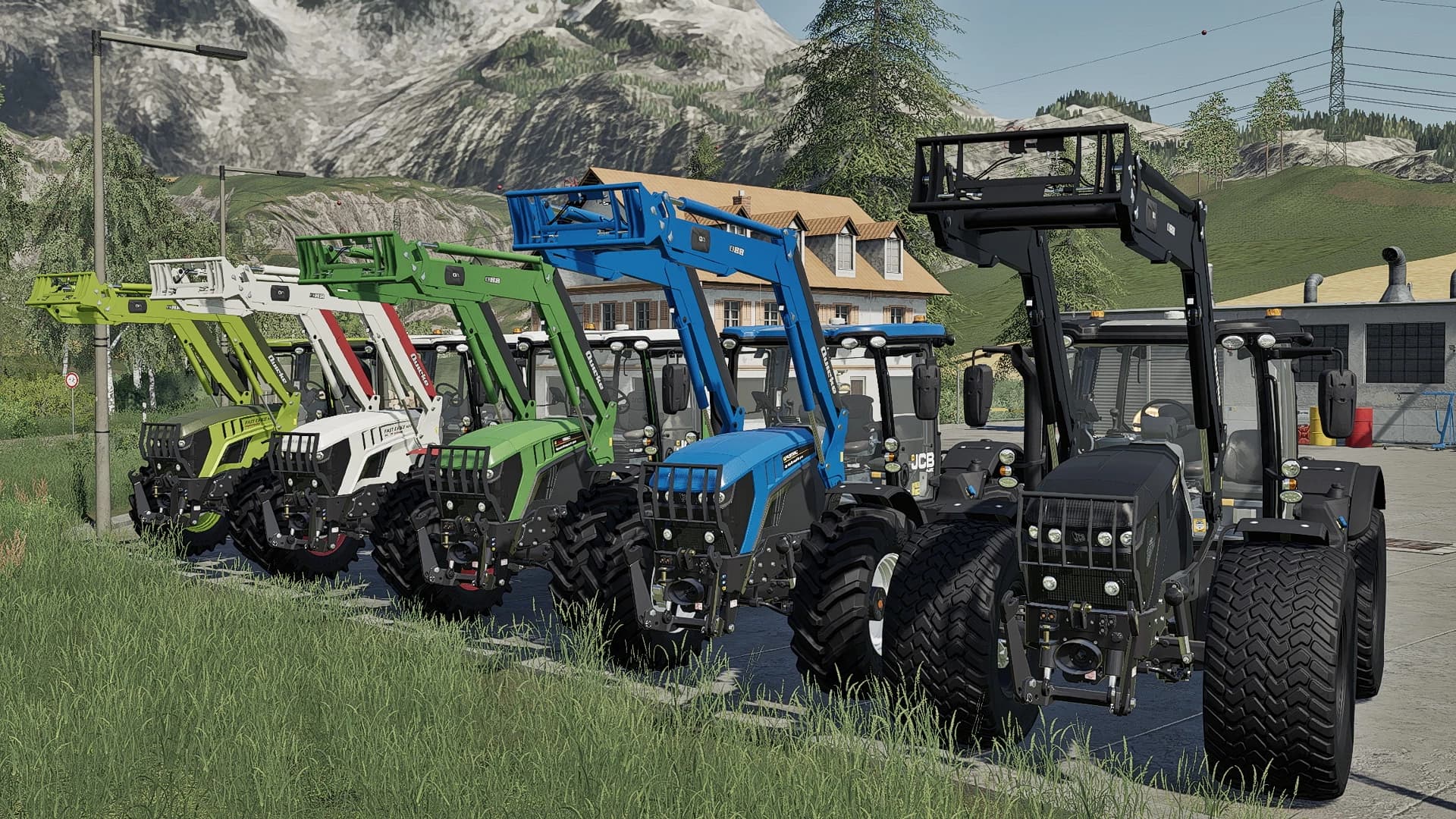 JCB 4220 Agravis Auction's Set